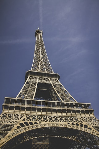 low-angle view of Eiffel Tower, Paris