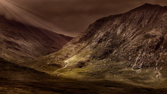 photo of Glencoe Hill near Loch Leven