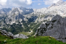 A breathtaking view of Patagonia's mountains.