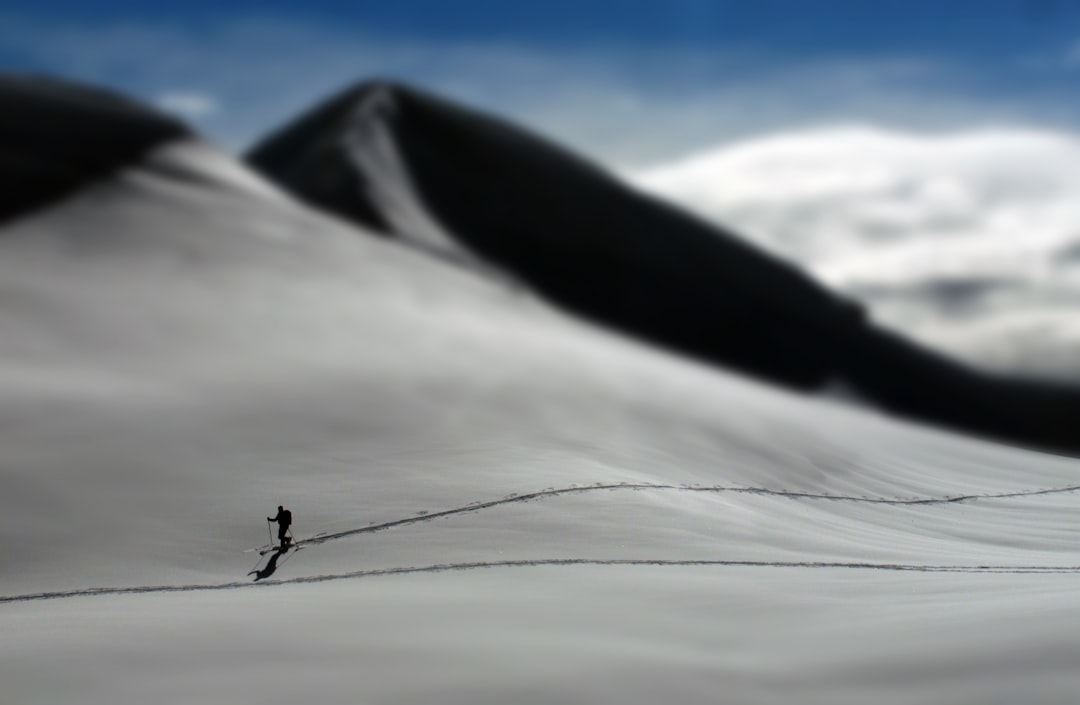 snow covered mountain