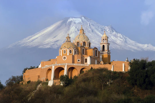 santuario de la virgen de los remedios cholula pueblo magico de puebla 