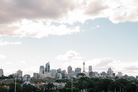 high-angle photography of city high rise buildings in Moore Park Australia