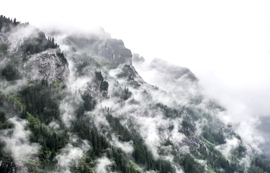 photo of Mürren Hill station near Simplon Pass