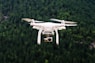 drone flying in sky