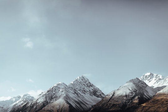 photo of mountain alps in Mount Cook New Zealand