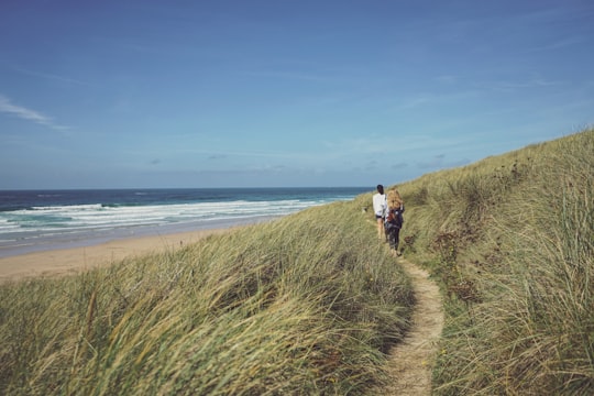 photo of Perranporth Beach near Tintagel Castle