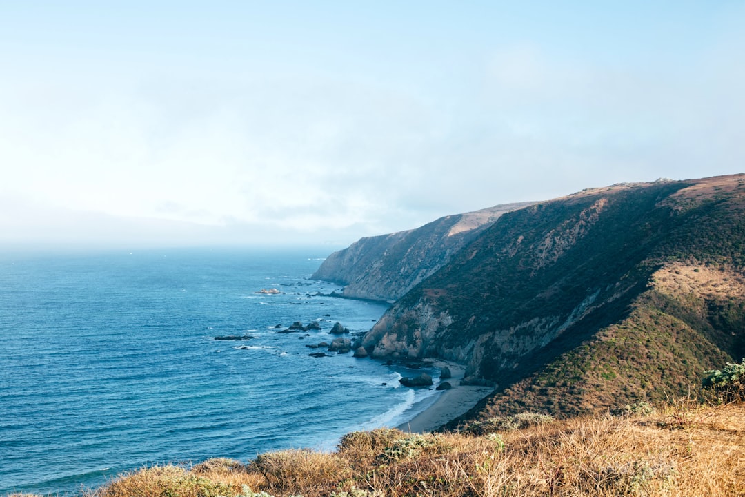 photo of Half Moon Bay Cliff near Pomponio State Beach