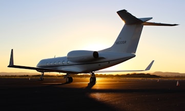 architectural photography of white aircraft