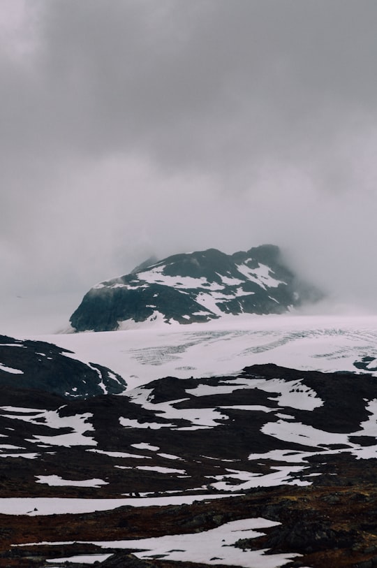 photo of Voss Glacier near Hopperstad Stave Church