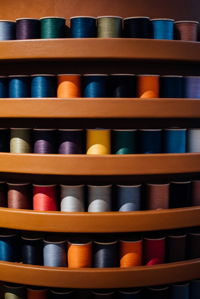 Dyed Silk Thread
