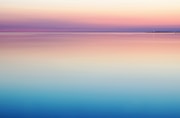 photo of blue and pink sea