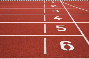 running field during daytime