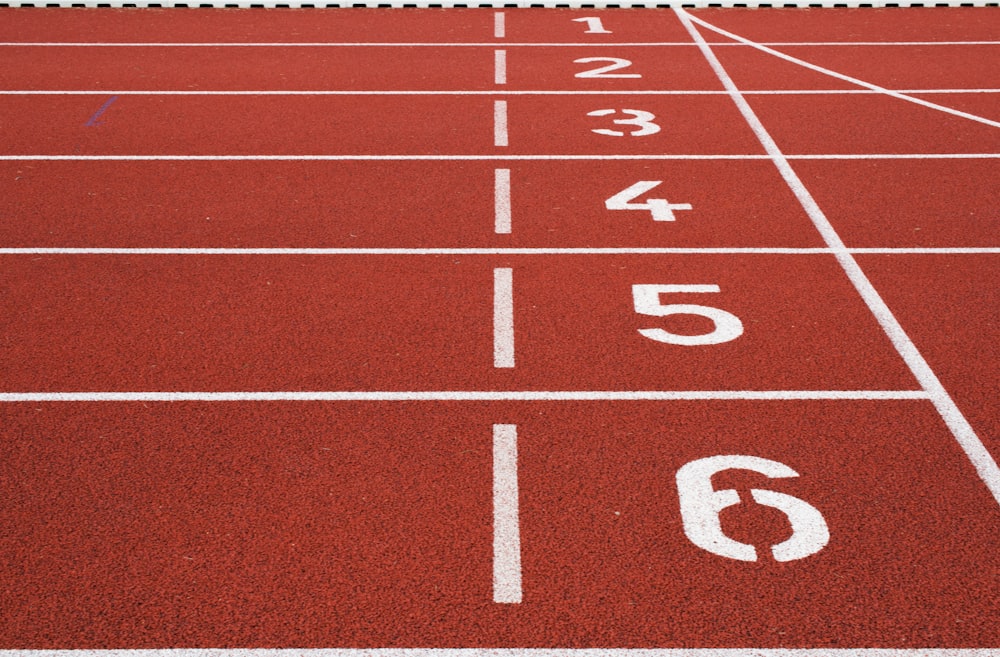 Campo de atletismo durante el día