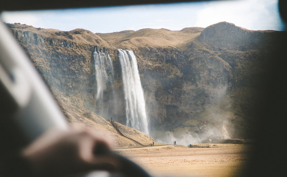 waterfalls at daytime