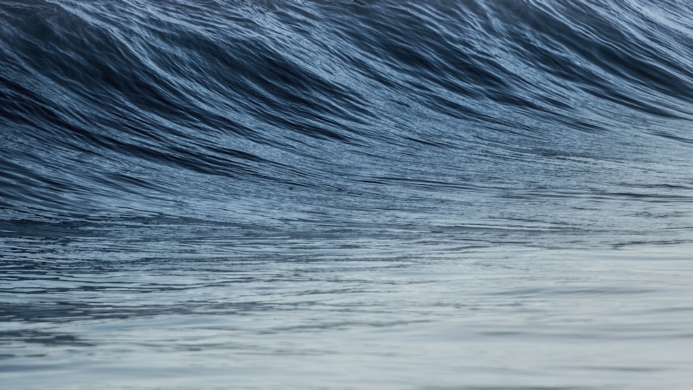 Photographie des vagues de la mer