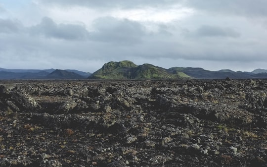 landscape photography of mountains in Landmannalaugar Iceland
