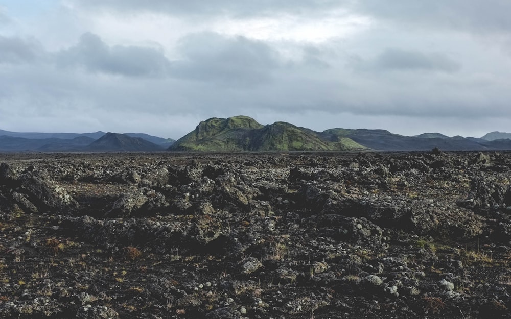 landscape photography of mountains