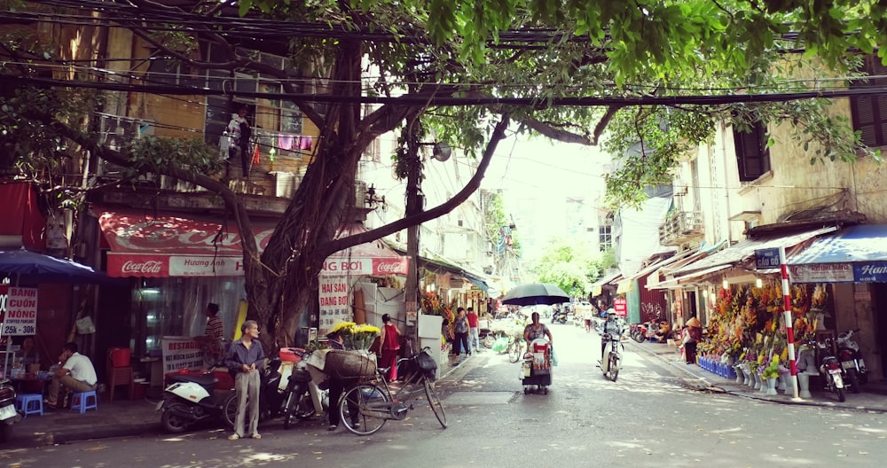 people walking on street during daytime