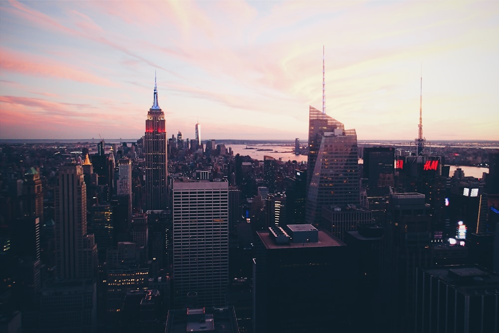 photograph of Empire State Building