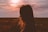 silhouette photo of a woman