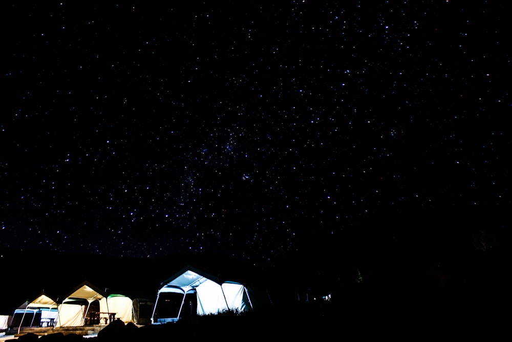 photography of outdoor tent