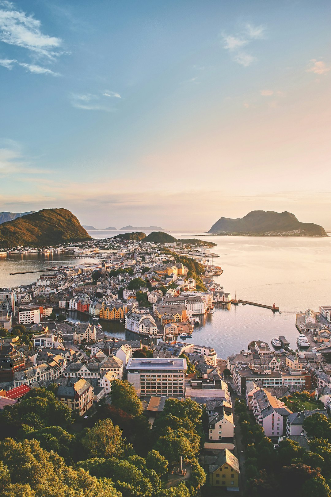 Town photo spot Aksla Viewpoint Alesund