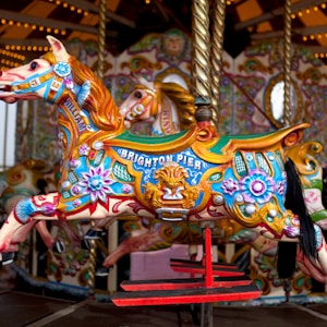 multicolored carousel