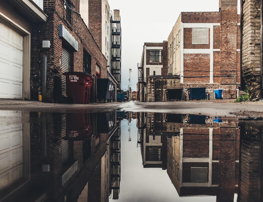 Fotografía de inundación de agua