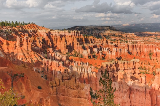 aerial photography of mountain in Bryce Canyon National Park United States