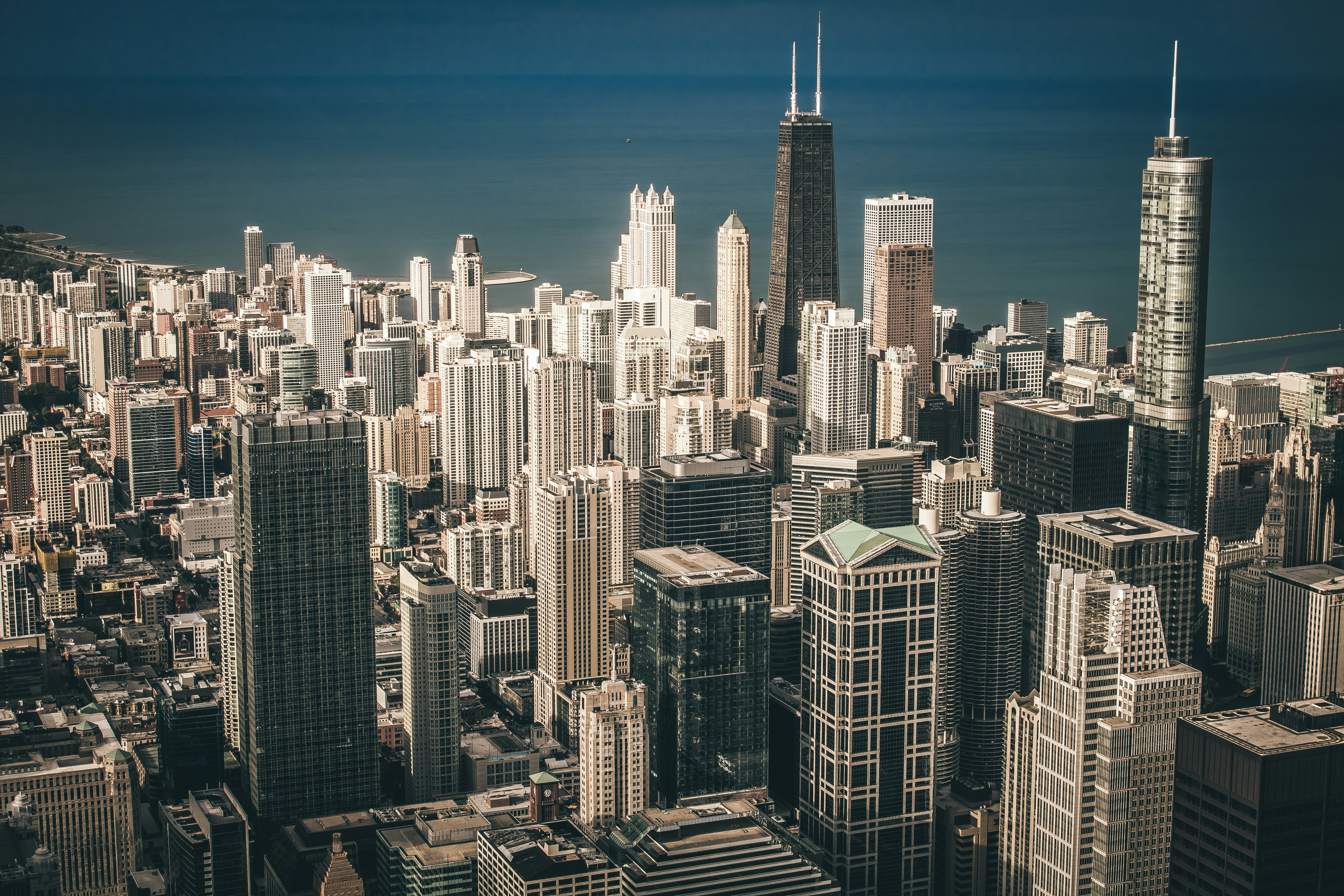 Chicago and Lake Michigan