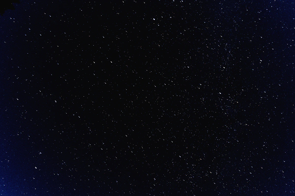 Night sky representing the natal blueprint and life direction
