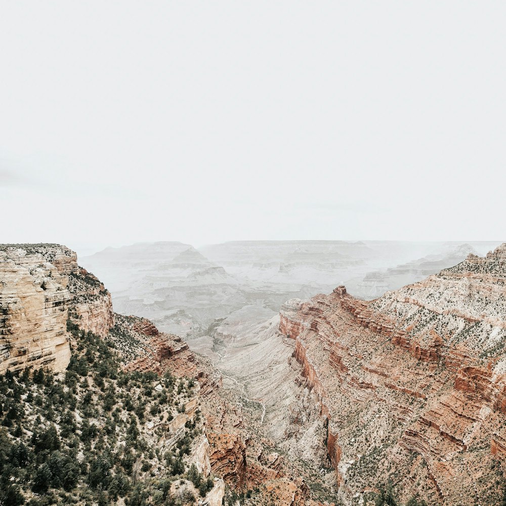 bird's eye view of mountains