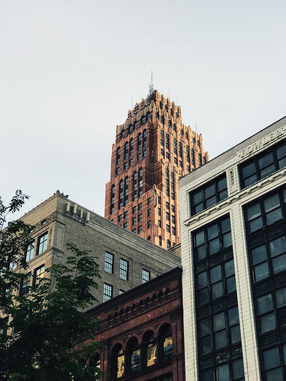 low angle photo of high-rise building