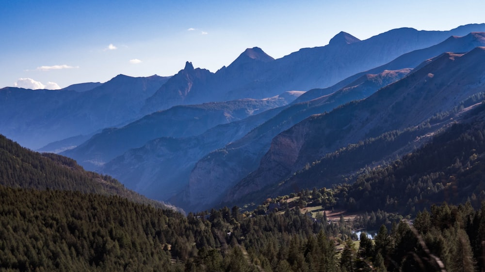 mountains during daytime