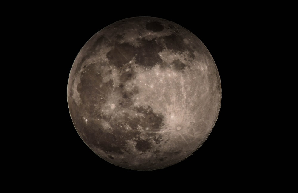 Ilustración de la luna