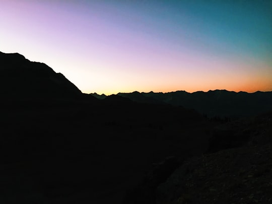 silhouette photo of mountain in Provo United States