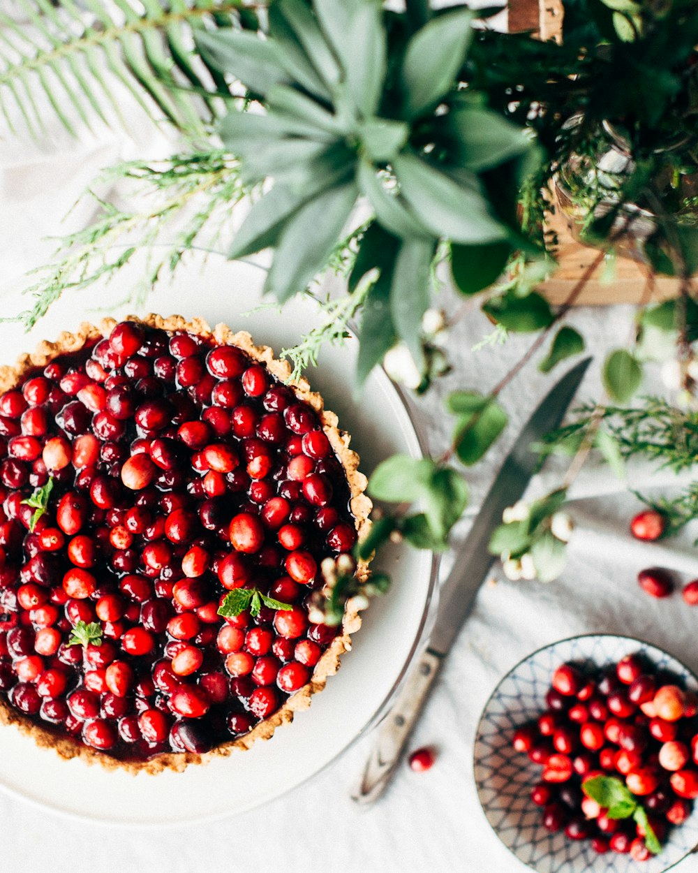 red pomegranate seeds on bowl