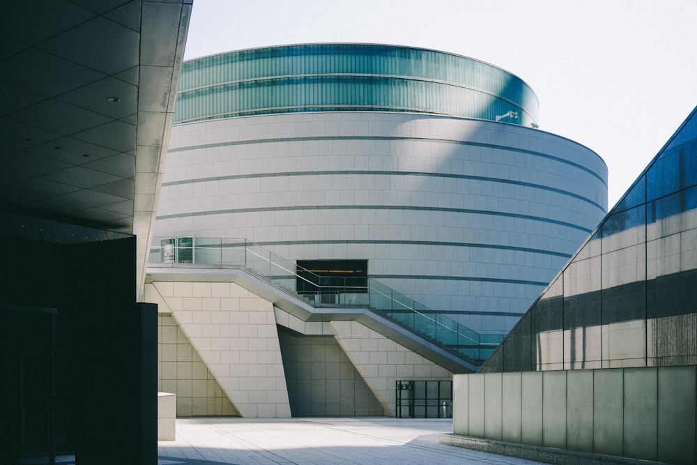 architectural photography of building