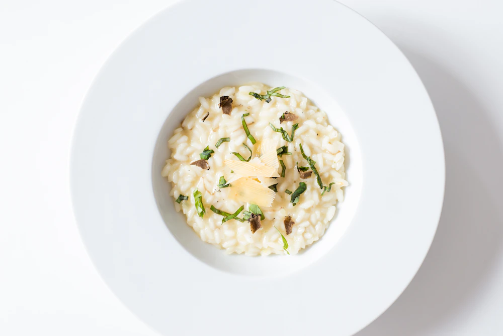 Wild mushroom risotto
