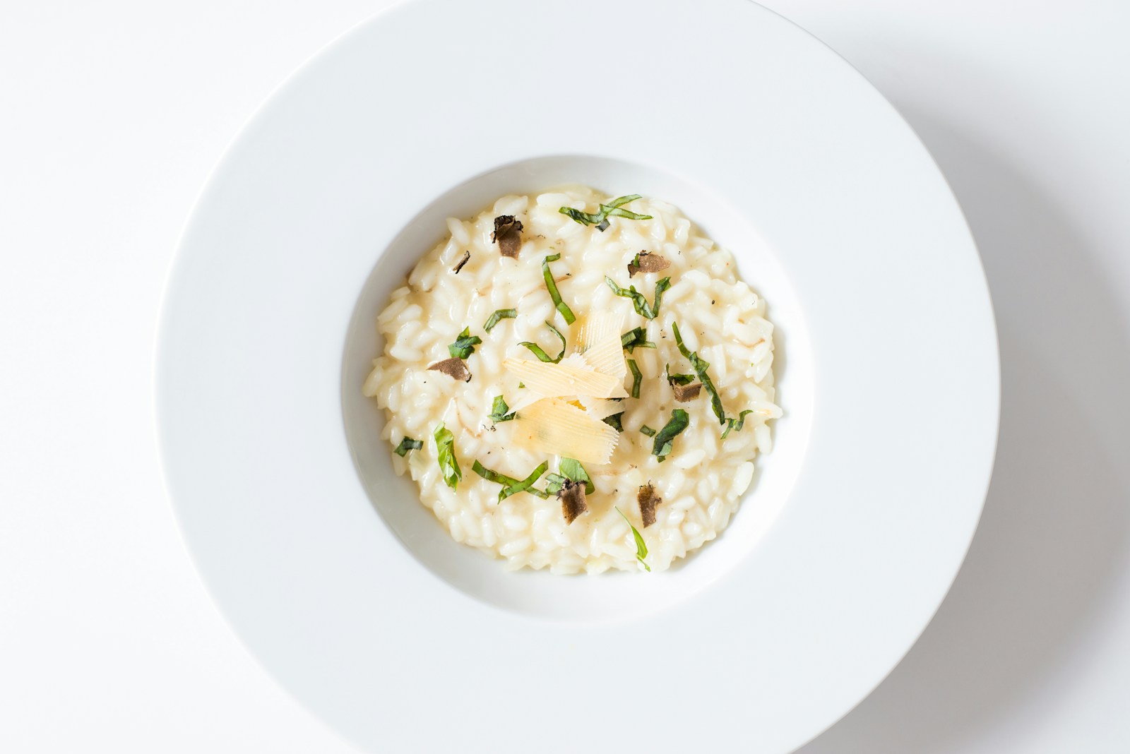 Artfully plated dish