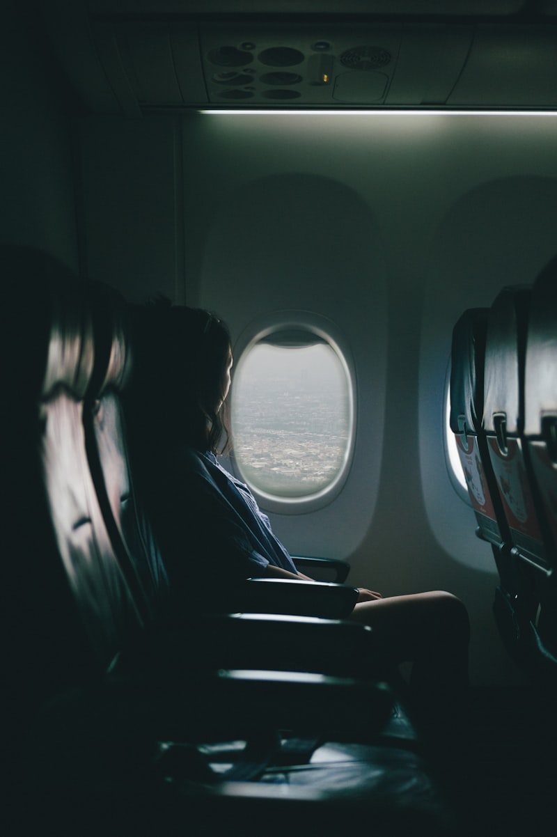 airplane takeoff, airport terminal, passenger airplane, travel luggage, boarding gate