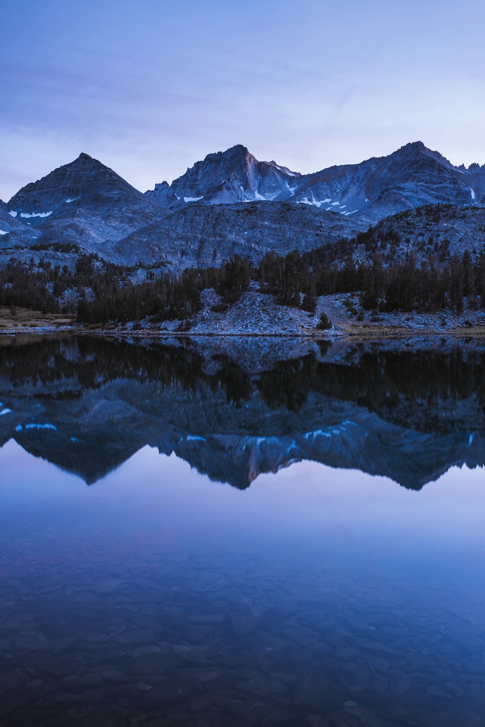 landscape photography of mountain