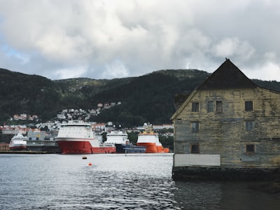 Bergen - Desde Ballastbryggen, Norway