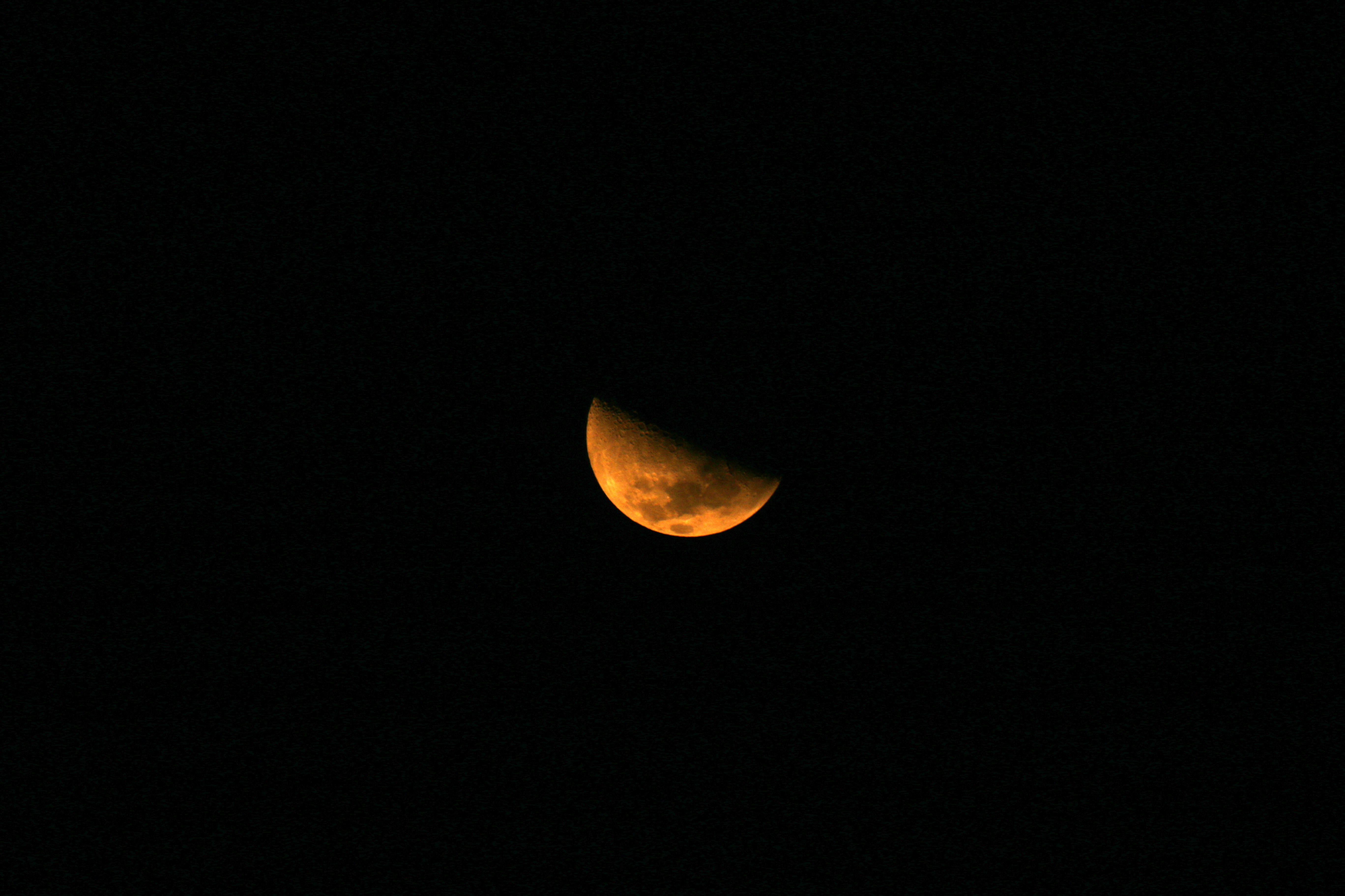 Moon over Vitoria