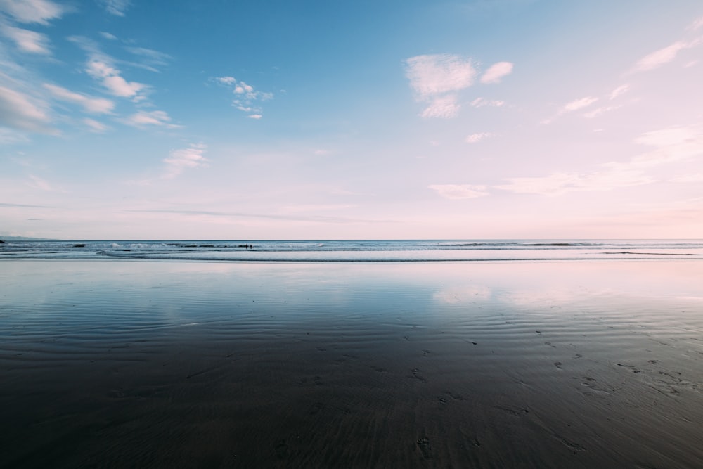 Fotografía de paisaje de mar