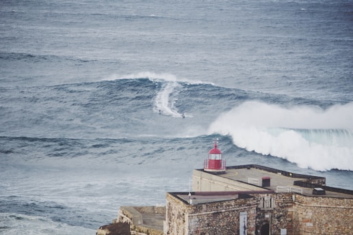 aerial photography of sea waves