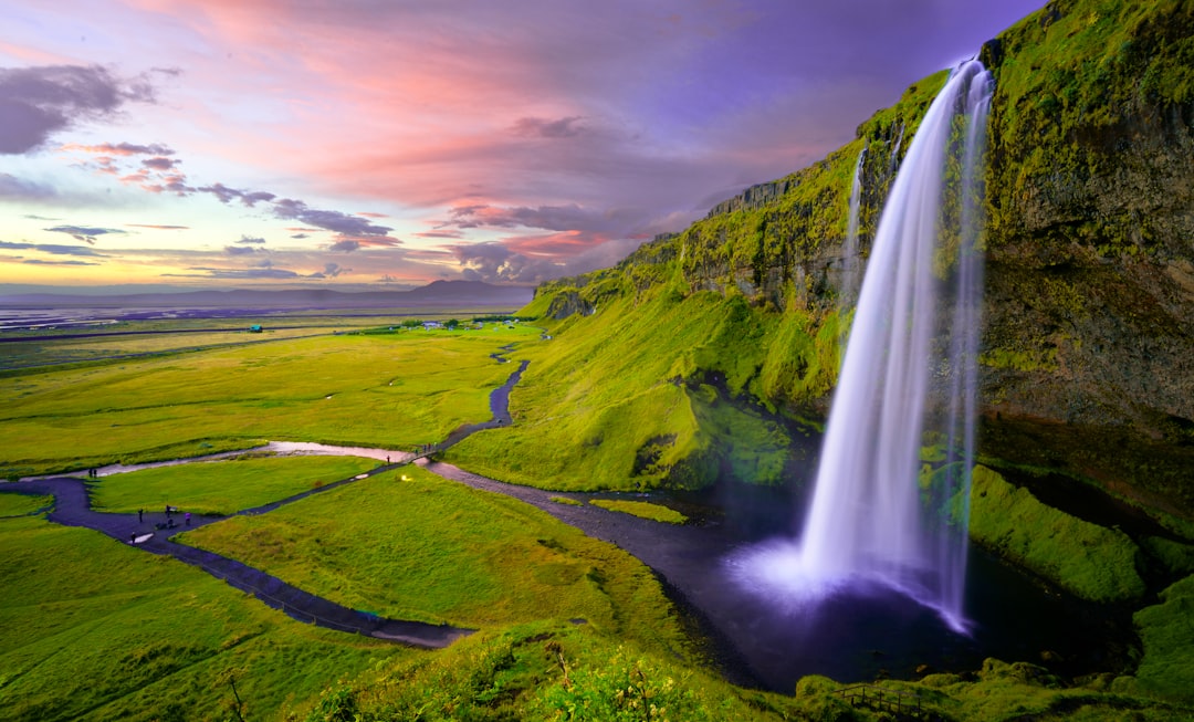 waterfalls at daytime