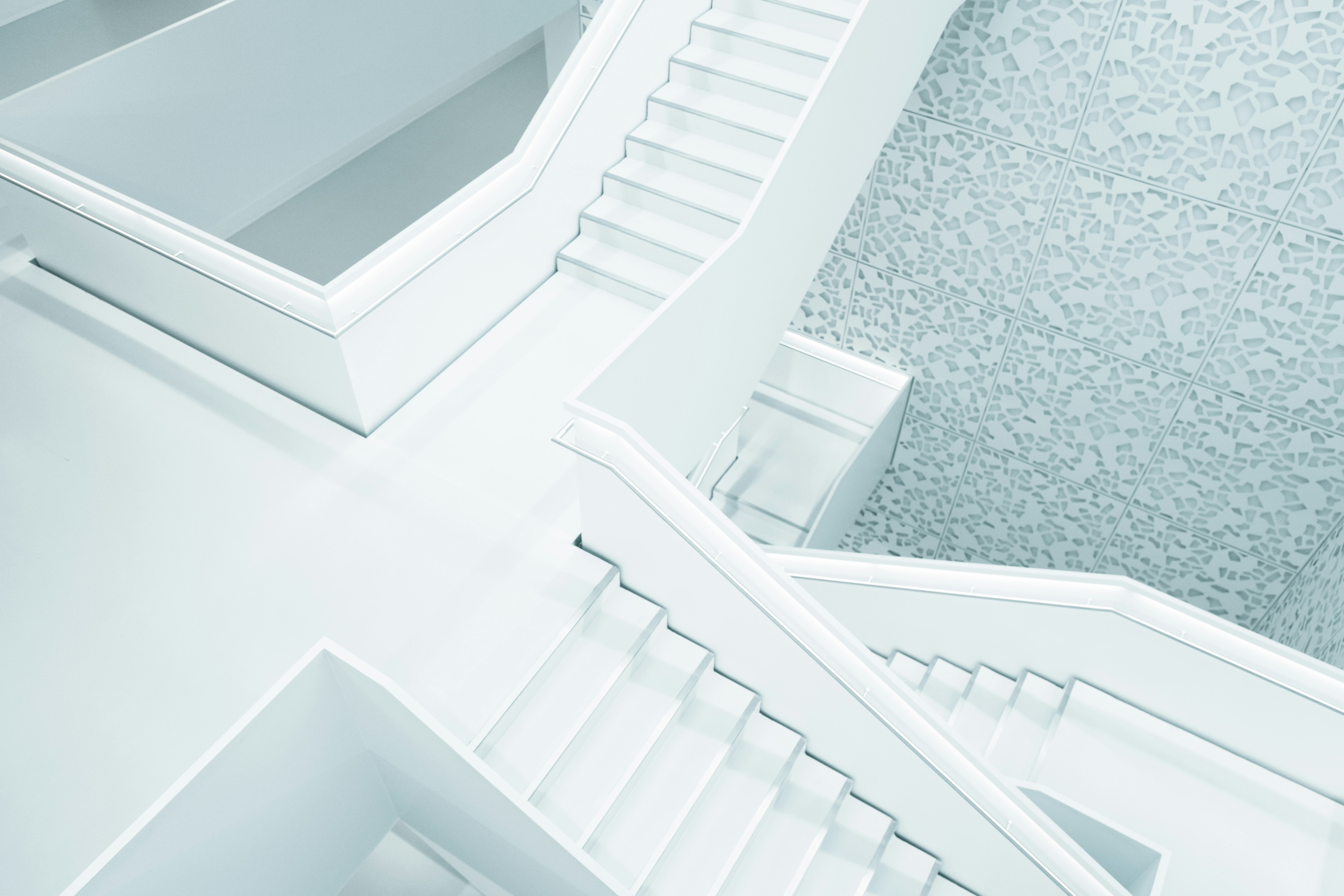 white stair stepper