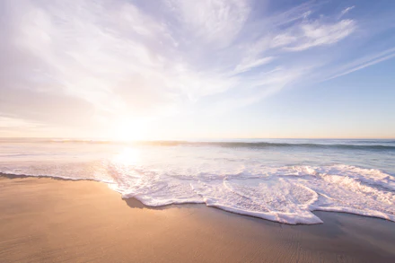 Amanecer en la playa