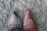 A collection of various modern cowboy boot designs.